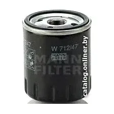Масляный фильтр MANN-filter W 712/47