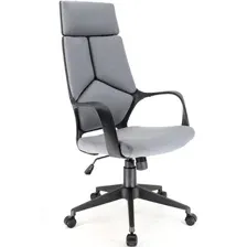 офисное компьютерное кресло Everprof Trio Black, серый