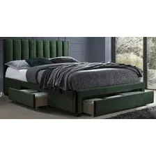 Кровать Halmar Grace 200x160 (темно-зеленый)