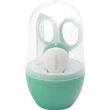 Гигиеничный мaникюрный набор для младенцев BabyOno с рождения, 398/01 мятный