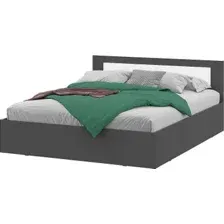 Кровать Mio Tesoro Дольче 160x200 (графит/белый)