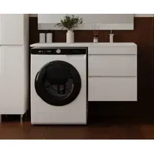 Symbolite Тумба с умывальником Даллас 115 Люкс Plus + Даллас 115x48 (подвесная, правый, белый)