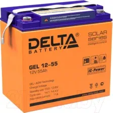 Аккумуляторная батарея DELTA GEL 12-55