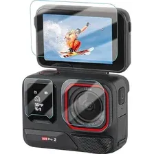 Комплект защитных стекол для камеры Zarrumi TG-I360AP2 для Insta360 Ace Pro 2