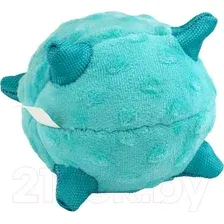 Игрушка для собак Playology Puppy Sensory Ball / P33339 (с ароматом арахиса, голубой)