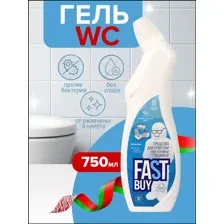 Средство для сантехники FASTBUY WC gel Fresh, 750 мл