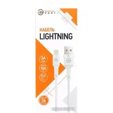 Кабель Digital Part LC-308 USB Type-A - Lightning (1 м, белый)