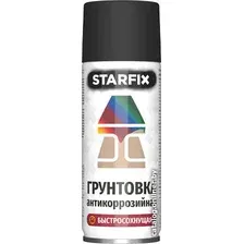 Акриловая грунтовка Starfix SM-38641-1 (520 мл, графитовый черный)