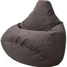 Кресло-мешок Flagman Груша Супер Мега 4XL Г5.5-84 (велюр Verona 84 Grey Brown)