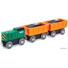 Поезд Hape Дизельный грузовой E3718