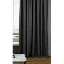 Комплект штор КронасМАрт Блэкаут 200x250 (2шт, антрацит)