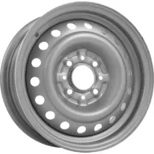 Штампованный диск Eurodisk 64A40C 15x6" 4x100мм DIA 60.1мм ET 40мм Silver