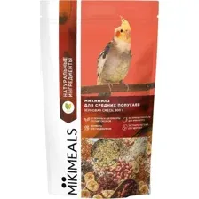 MIKIMEALS Корм для средних попугаев 800 г