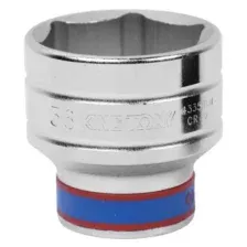 Головка торцевая стандартная шестигранная 1/2', 38 мм KING TONY 433538M