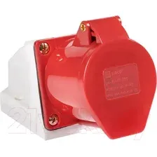 Розетка стационарная наружная EKF 114 3Р+РЕ 16А 380В IP44 PROxima