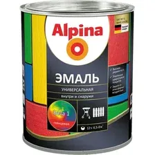 Эмаль Alpina Универсальная База 1 (800г, глянцевый)