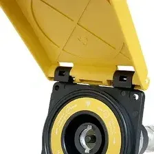 Розетка промышленная КС YHT BX3 0630Y02 1Р 630А 1000В IP68 0630Y02 (желтый)