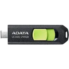 USB Flash ADATA UC300 256GB (черный/зеленый)