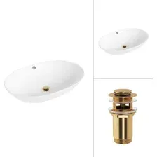 Умывальник Lauter 21709 + клапан 21190G