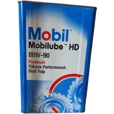 Трансмиссионное масло Mobil Mobilube HD 80W-90 18л