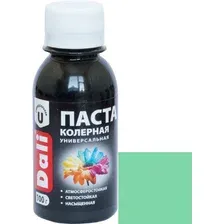 Колеровочная краска Dali универсальная 0.1 кг (свежая мята)