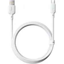Кабель Baseus Silky Fast Charging Data Cable USB Type-A - USB Type-C 3A (1 м, белый)