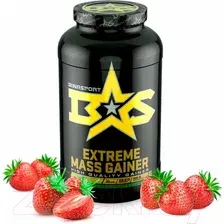 Протеин сывороточный (концентрат) Binasport Extreme Mass Gainer (1500г, клубника)