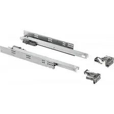 Направляющие скрытого монтажа GTV Modern Slide Pro полного выдвижения с выталкивателем с 3D регулировкой и с синхронизацией 500 мм