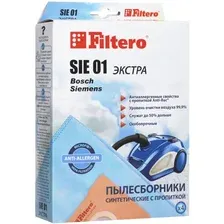 Комплект одноразовых мешков Filtero SIE 01 Экстра