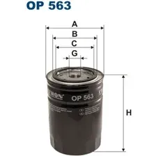 Масляный фильтр Filtron OP563