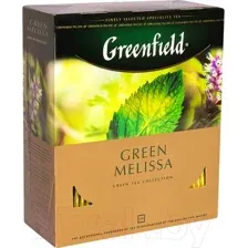 Зеленый чай Greenfield Green Melissa 100 шт