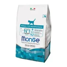 Сухой корм Monge Cat Daily Line для котят и беременных кошек, из курицы 400гр