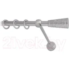 Карниз для штор Lm Decor Византия 066 1р гладкий (сатин, 3.2м)
