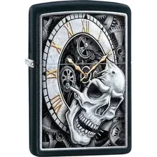 Зажигалка Zippo Skull Clock Design 29854-000003