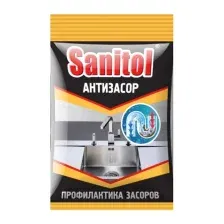 Средство для труб Sanitol Антизасор 90 г