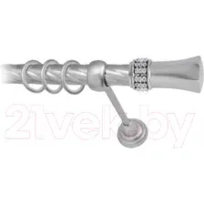 Карниз для штор Lm Decor Decor Севилла 120 1р витой 25мм (сатин, 4м)