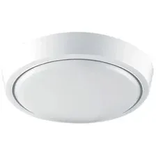 Припотолочная люстра Estares DLR 12W R-150-CW-WHITE/WHITE-220-IP44