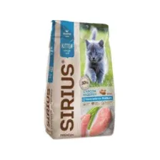 Сухой корм для котят SIRIUS индейка 10 кг (4602009945335)