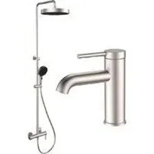 Душевая система со смесителем Roxen Santi 500640317-BN