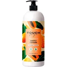 Гель для душа TOUCH FOR YOU манго- папайя, 1л