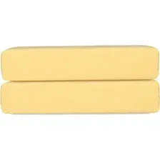 Простыня Tkano Essential TK24-FS0029 на резинке (светло-желтый)