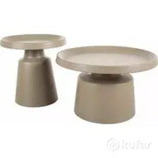 Журнальный столик Signal Rodos (2 шт, бежевый матовый)