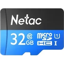 Карта памяти Netac P500 Standard 32GB (NT02P500STN-032G-R)