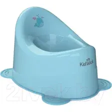 Детский горшок Kidwick Улитка / KW040201 (голубой/темно-голубой)