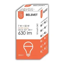 Лампа светодиодная Белсвет LED-M A65