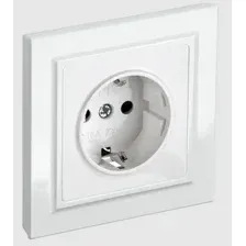 Розетка IEK Brite РСР14-1-0-БрБ