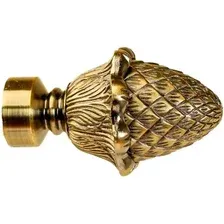Наконечник для карниза Lm Decor YF032 Шишка 25мм (антик)