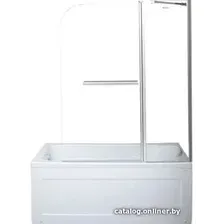 Стеклянная шторка для ванны Aquanet SG-1200 150x120 (прозрачное стекло)