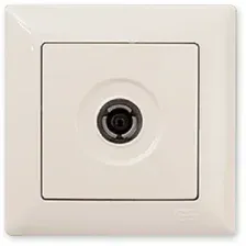 Розетка телевизионная Gunsan Визаж 01 28 12 00 159 122