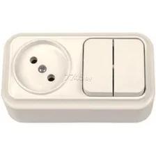 Розетка Bylectrica 2В-РЦ-7121